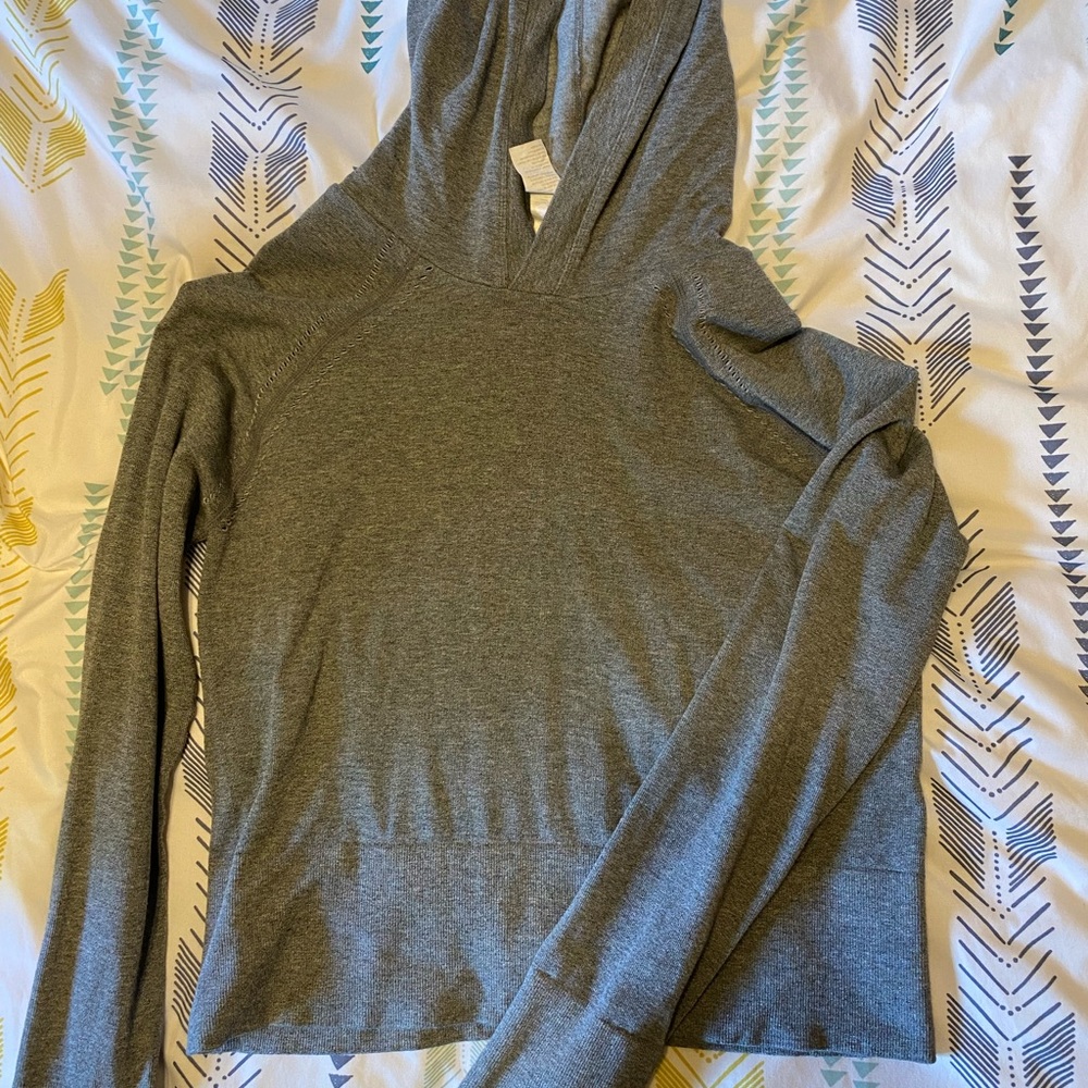 Grey Women’s Cropped Hoodie